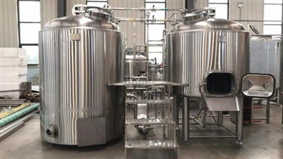 Direct ontslagen efficiënt bierbrouwsysteem